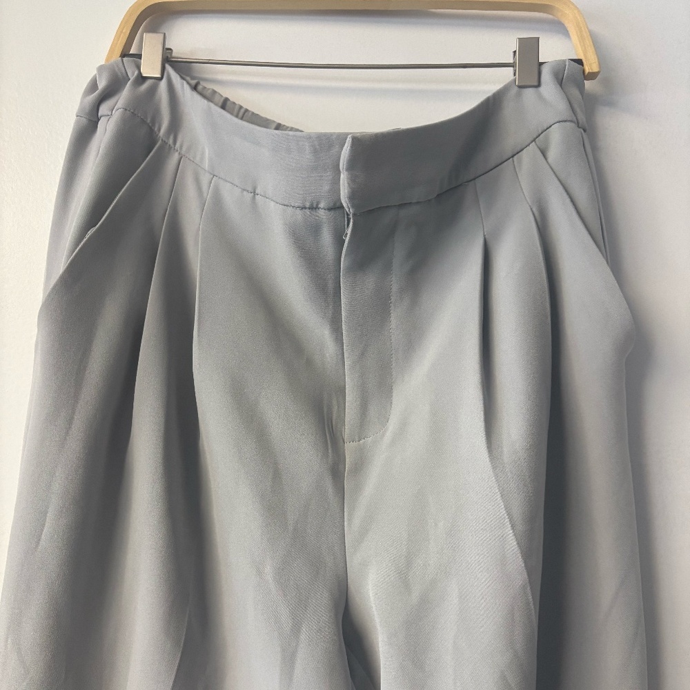 Steve Madden High Waisted Grey Trousers